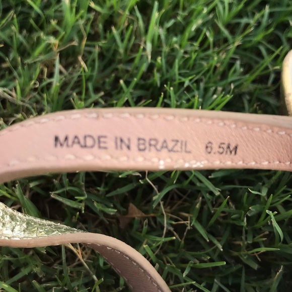 Platinum Tory Burch Logo Sandals with ankle strap - Picture 7 of 7